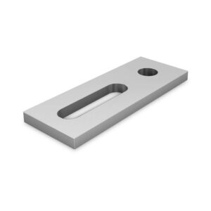 K2 Adapter plate aluminium, M10